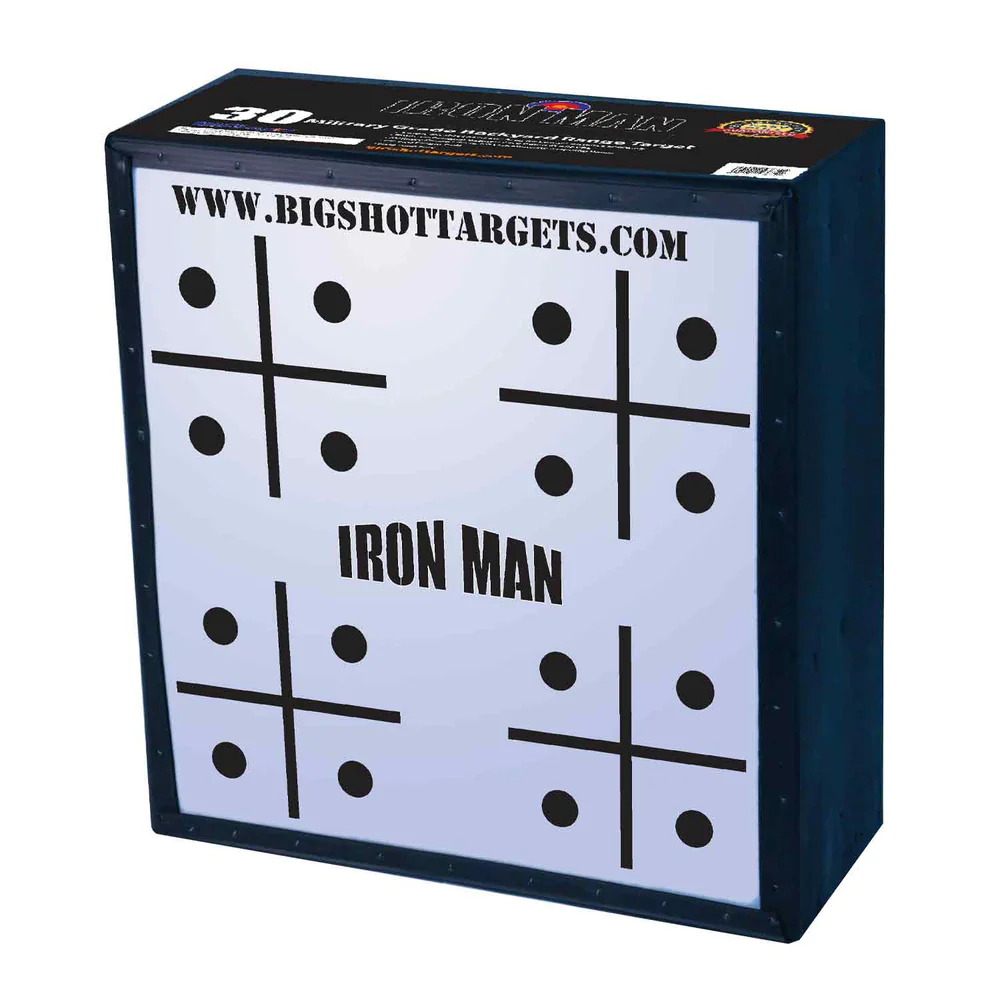 BIGshot Iron Man 30" Personal Range Target, Iron Man 30" target by BIGshot, BIGshot 30" Personal Range Target, high-density BIGshot target, durable Iron Man 30" target, BIGshot Iron Man review, 30" Personal Range Target for archery, BIGshot target features, Iron Man target for outdoor use, BIGshot 30" target for precision shooting, Iron Man Personal Range Target dimensions, BIGshot target for bowhunting, Iron Man 30" for practice shooting, BIGshot high-performance target