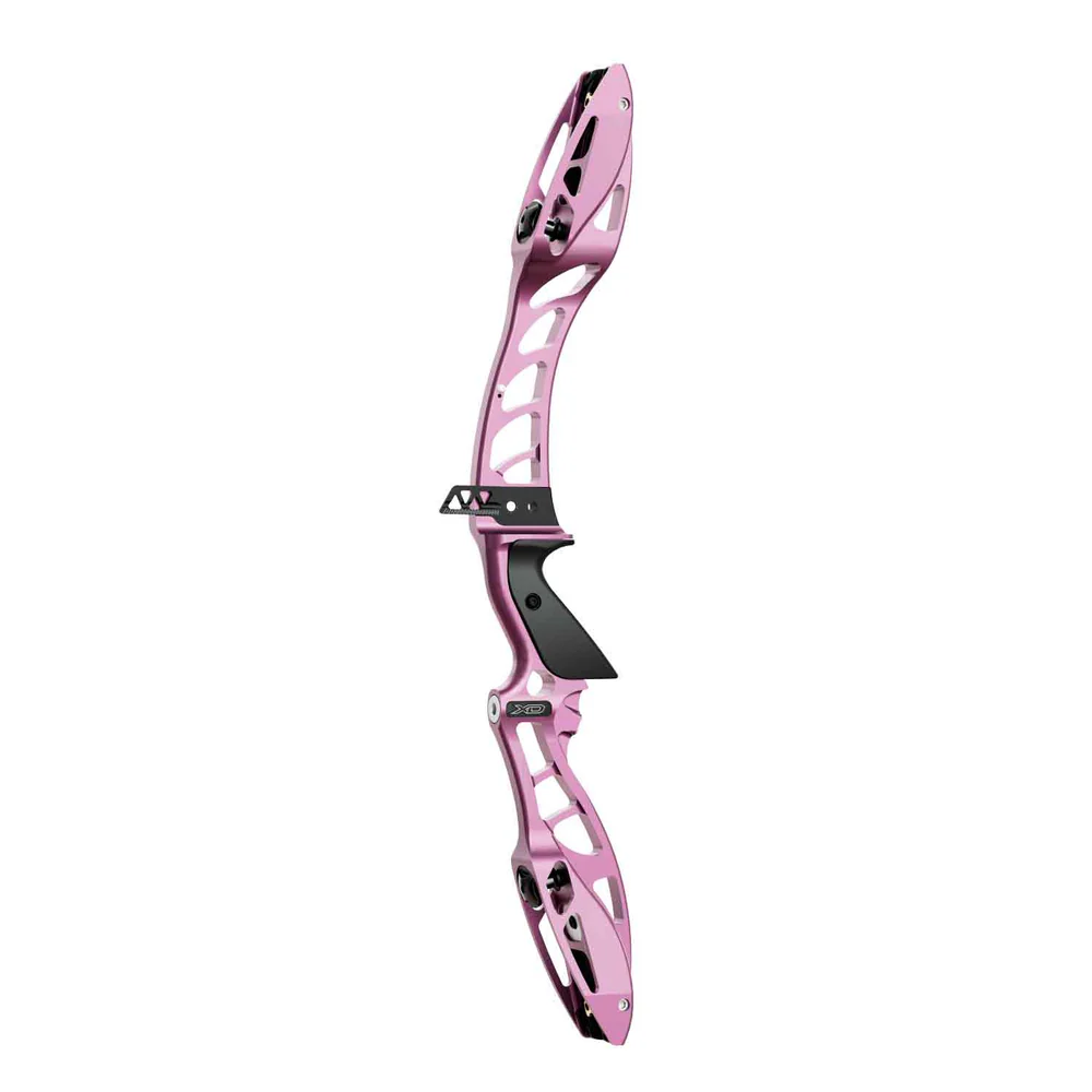 Hoyt Formula XD, 25" Target Recurve Riser, competitive archery, precision riser, ILF recurve riser, lightweight archery riser, durable archery equipment, advanced archery technology, ergonomic riser design, customizable archery setup, stabilizer compatibility, high-performance riser, reduced vibration, sleek archery design, modern archery gear, Hoyt archery products, target archery riser.