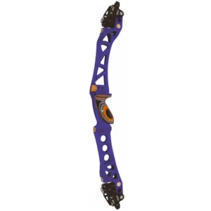 Gillo GT 27" Recurve Riser, Formula Edition, recurve archery, competitive archery, precision riser, aluminum archery riser, adjustable riser, ergonomic archery grip, durable archery gear, high-performance riser, Olympic style riser, barebow archery, customizable archery riser, sleek archery design, advanced archery technology, archery stability, stabilizer mounting, modern archery equipment.