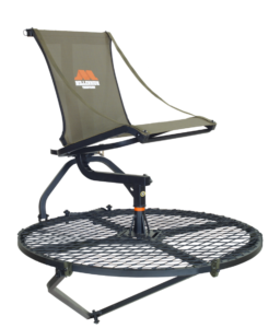 Buy Millennium M360 Revolution Treestand - Best 360-degree hang-on treestand, ultimate hunting platform, comfortable treestand, full 360-degree rotation, stable and durable, hunting gear, easy setup, lightweight, premium hang-on treestand, Millennium Treestands, perfect for bowhunters, advanced hunting equipment.